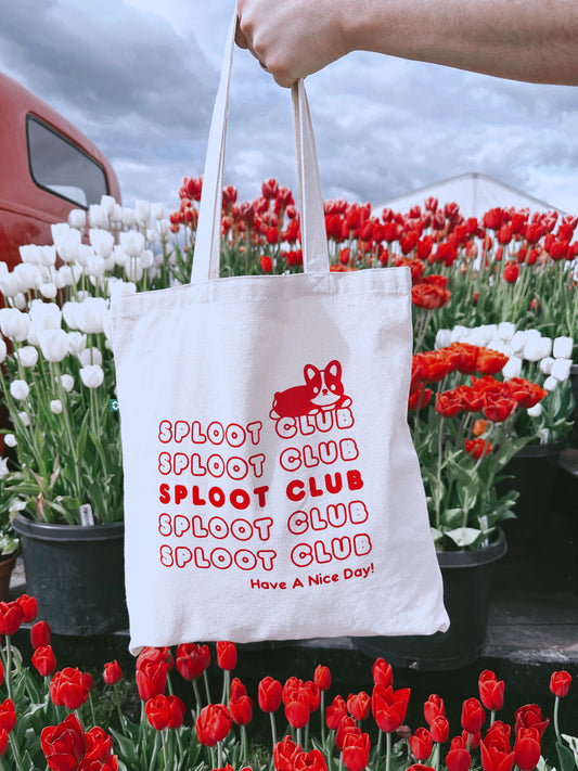 Tote Bag Sploot Club