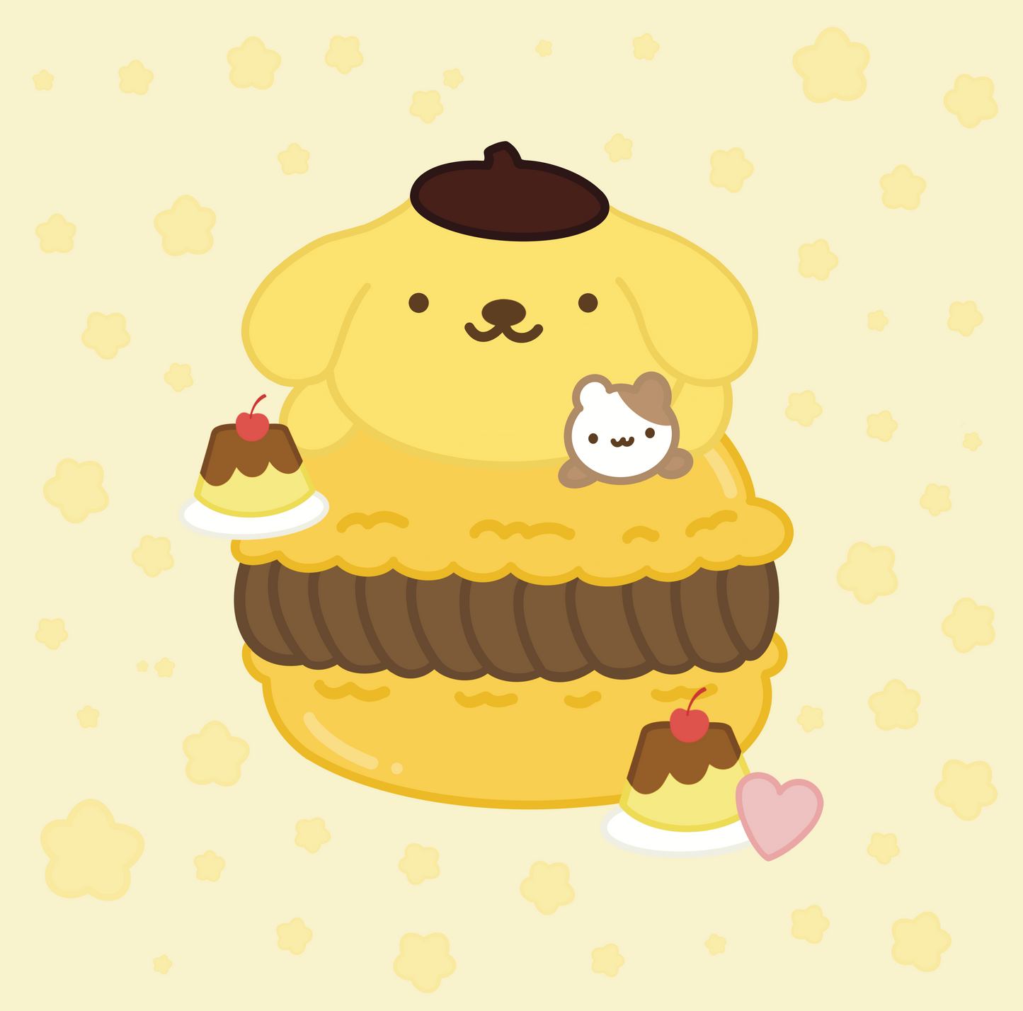 Pompompurin Sticker