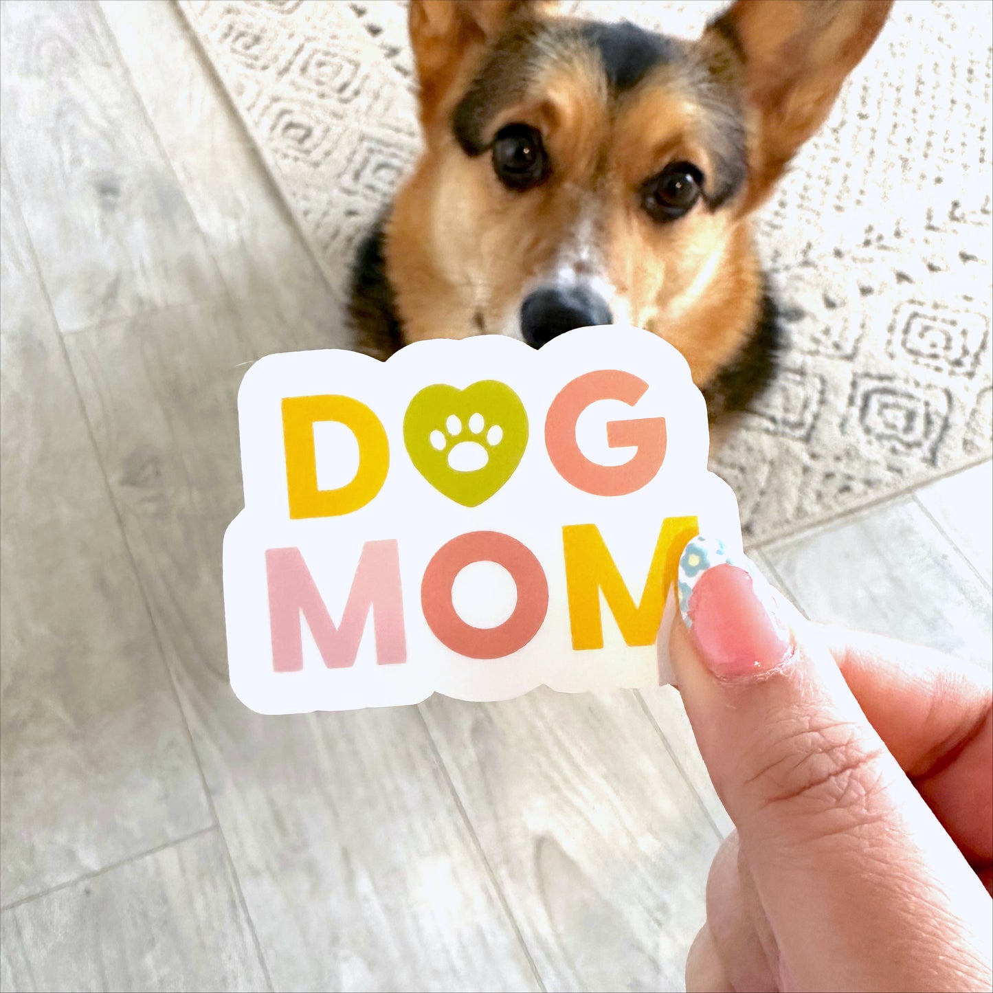 Dog Mom Sticker